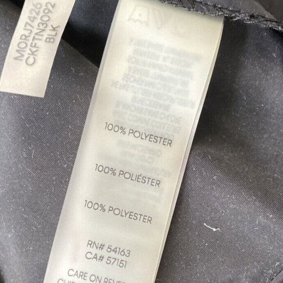 Calvin Klein Anorak Women's Size Small Water / Wind Resistant Coat Packable Hood - Picture 15 of 16